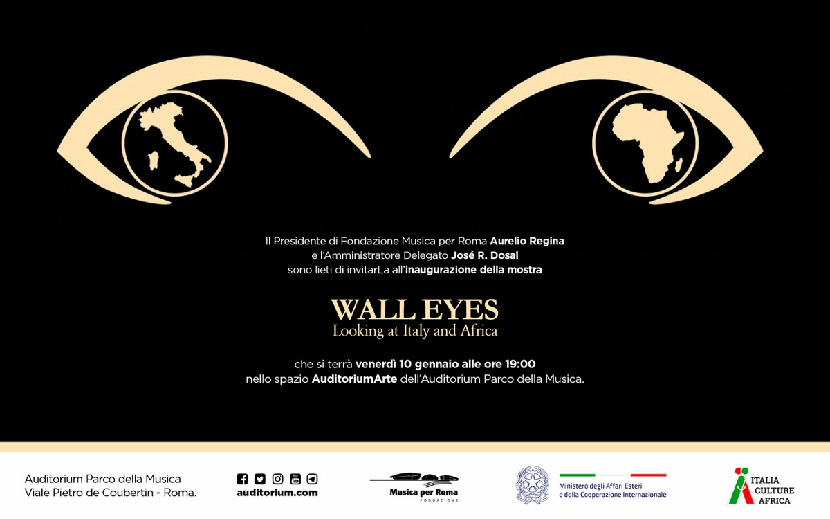 Wall Eyes. Looking at Italy and Africa
